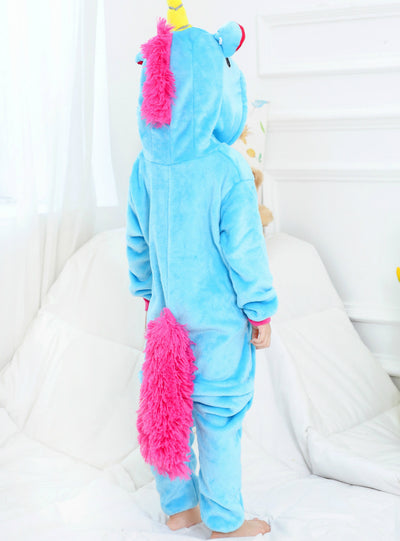 Tianma Flannel Cartoon Animal Conjoined Pajamas