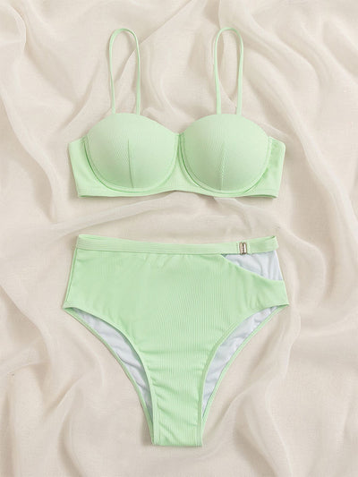 Sexy Steel Backless Bikini