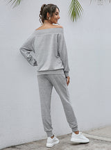 Two-piece Loose Tights Home Suit