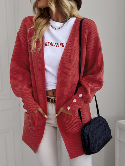 Women Loose Sweater Coat