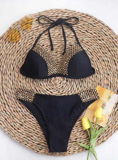 Fashion Lady Ribbon Bikini
