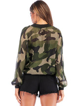 Joker Camouflage Collar Sunscreen Jacket