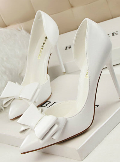 Women Pumps High Heels Shoes Sweet Shoes 