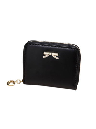 Purse Clutch Women Wallets Short Small Bag PU Leather
