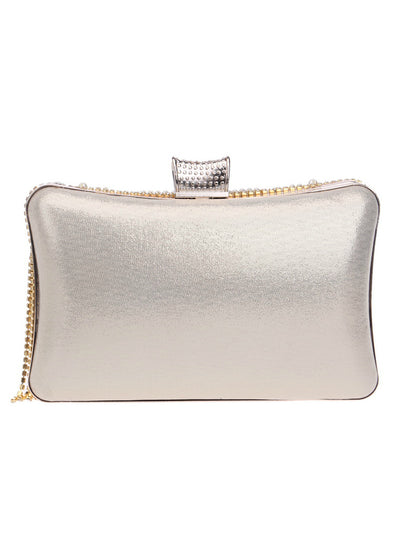 Rhinestones Tassel Clutch Diamonds Beaded Metal Evening Bags