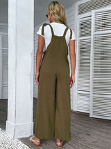 Loose Pleated Wide-leg Pants