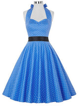 Retro 50s Slim Big Swing Dress