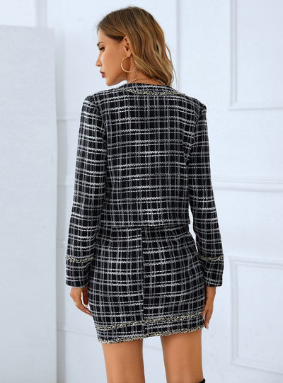 Small Wind Coat Woolen Skirt Suit