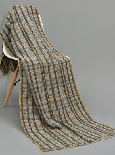 Plaid Scarf Women's Warm Cashmere Shawl