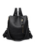 Pu Soft Leather Lady's Outdoor Backpack