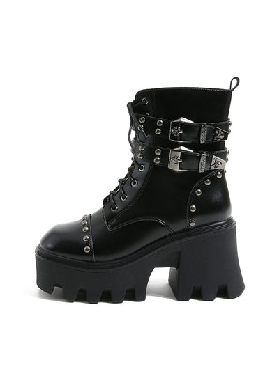 Women's Winter Rivet Booties
