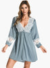 Silk Sexy Sling Nightdress Suit