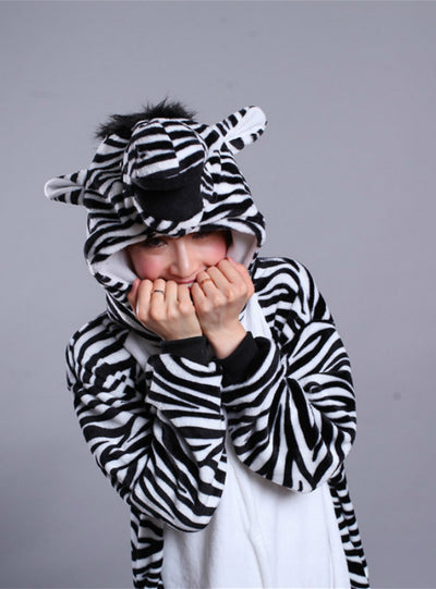 Cartoon Animal Conjoined Pajamas Cute Zodiac Horse