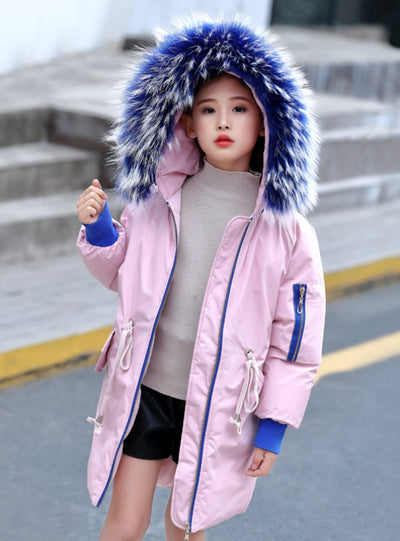 Girl's Wear Cotton Coat Children's Cotton
