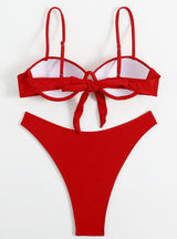 Sexy Red Swimsuit Bikini