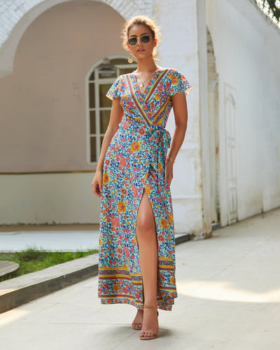 Casual Printed Sexy Long Dress