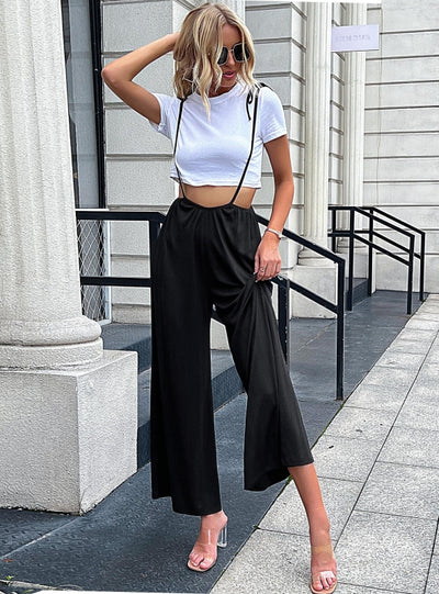 High Waist Wide Leg Pants