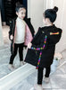 Thickened Coat Girl's Long Cotton-Padded Jacket