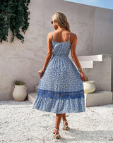 Summer Bohemian Stitching Dress