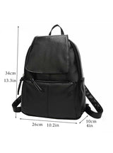 Vintage College Student School Backpack Bags Teenagers