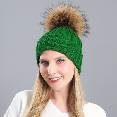 Warm Thick Korean Wool Knitted Hat