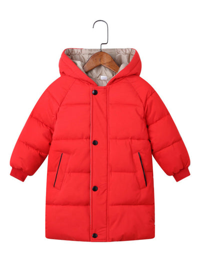 Winter Baby Girls Jackets Child Kids Thick Warm Parkas