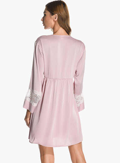 Silk Sexy Sling Nightdress Suit