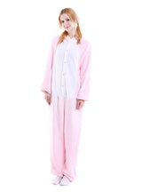 Pink Pig Costume Winter Warm Sleepwear