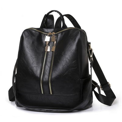 Metal Retro Soft Backpack Bags