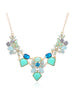 Cute Charm Gem Flower Choker Necklaces & Pendants 