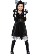 Black Cat Skirt Cute Black Cat Animal Role Play