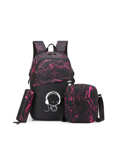 Student SchoolbagThree-piece Computer Bag