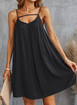 Loose Belly-covering Sling Dress