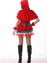 Little Red Riding Hood Costume Cosplay Castle Queen