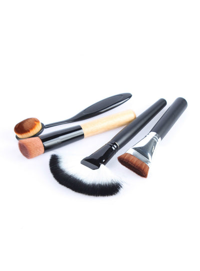 4pcs Best Makeup Brush Set Powder Foundation Travel