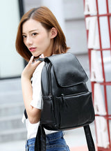 Vintage College Student School Backpack Bags Teenagers