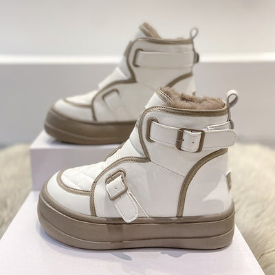 Thick-soled High-top Warm Snow Boots