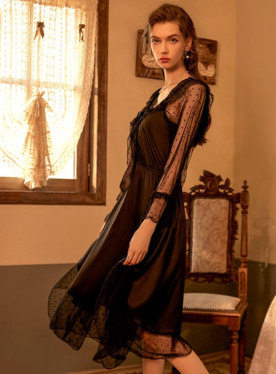 Sexy Women's Lace Nightgown