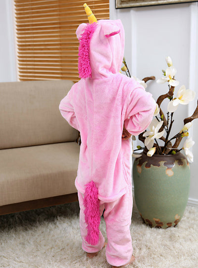 Pajamas Kids Children's Onesie Blue Pegasus Unicorn