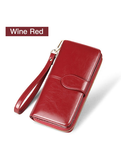 Wallet Brand Coin Purse Split Leather Purse