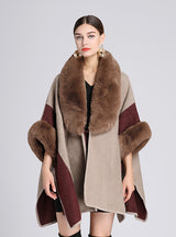 Cape Size Loose Woolen Coat Cardigan Woman
