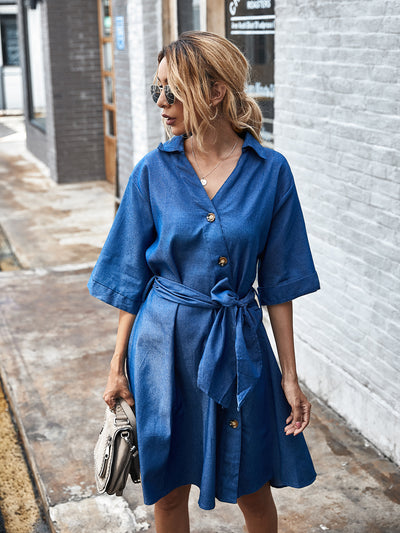 Women's Short Sleeve Dress