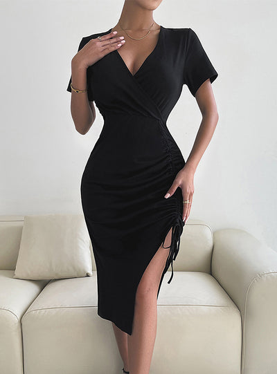 Knitted Summer Split Dress