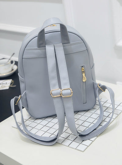 PU Leather Women Backpack Shoulder Bag Purse