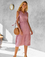 Wave Point Sexy Long Dress