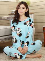 Mickey Home Suit Sleepwear Winter Pajamas Pyjamas