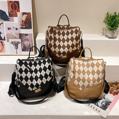 Travel Leisure Ladies Canvas Backpack Bag