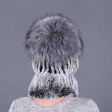 Thickened Rabbit Fur Hats Female
