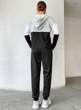 Long Sleeve Hooded Two-piece Suit