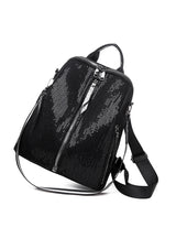 Sequined Oxford Backpack Girl
